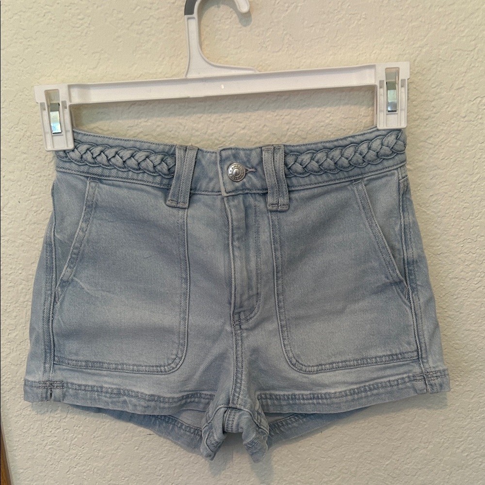 American Eagle Braided Denim Women's Shorts